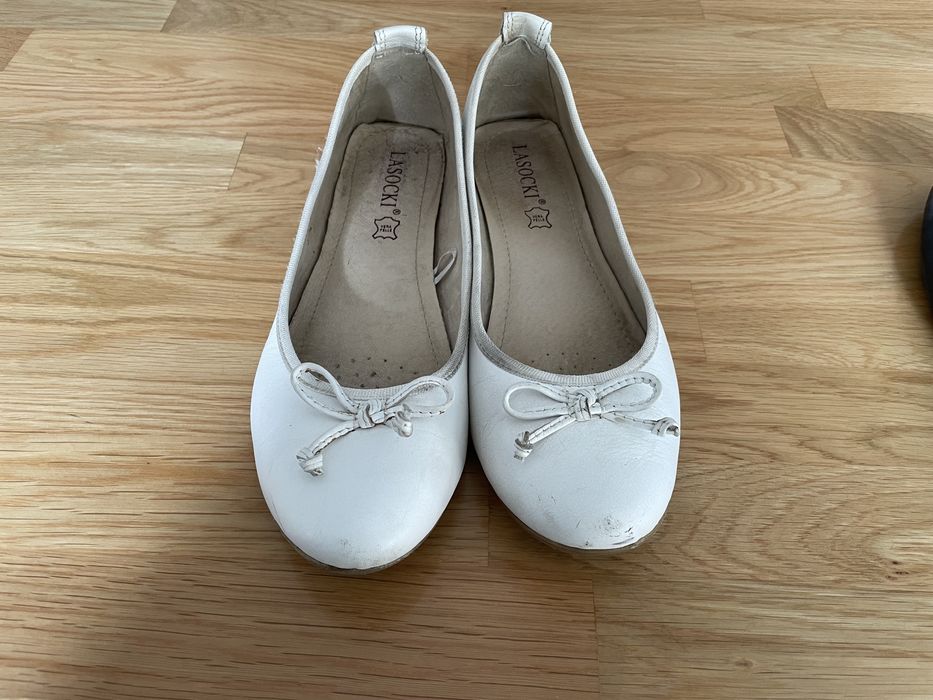 Lasocki 38 baleriny skorzane