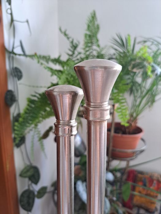 karnisz 300cm 3m srebrny