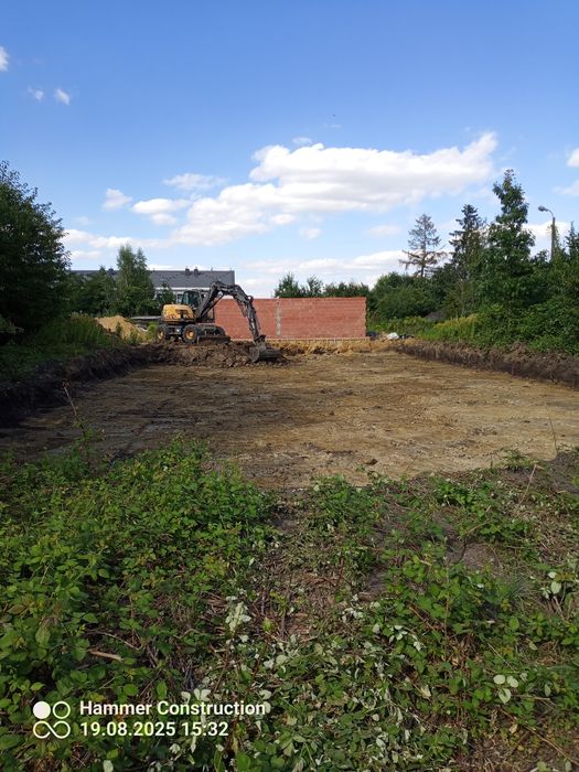 Usługi Koparka kołowa.Mecalac, Roboty ziemne, transport, minikoparka