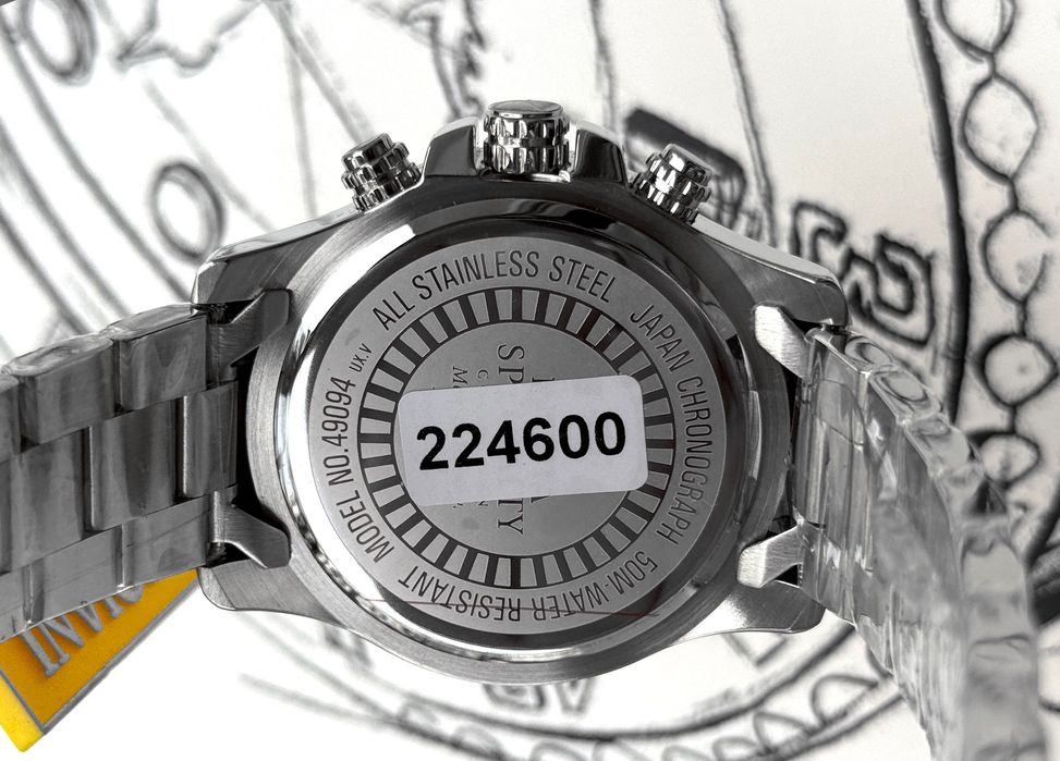 Годинник чоловічий Invicta 49094 Specialty 45 мм. 50 MT.