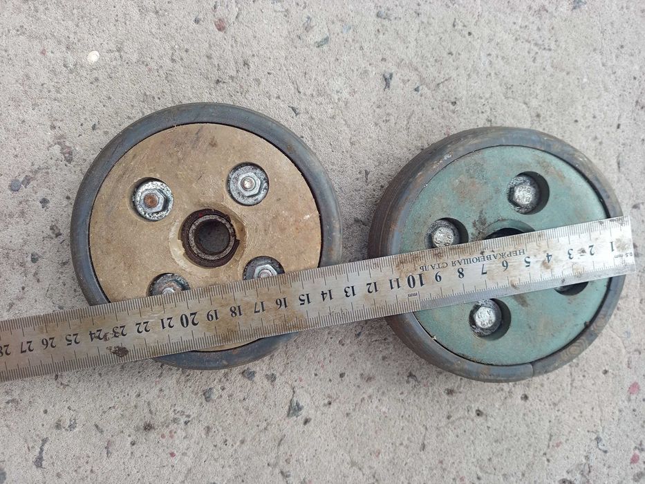Литые колеса  на подшипнике для генератора