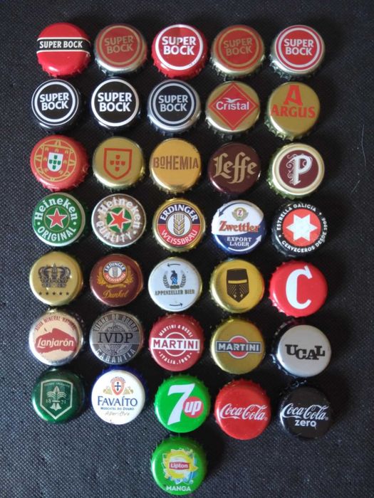 Caricas de Várias Marcas de Bebidas.