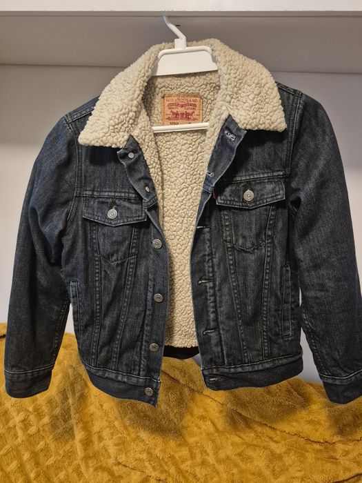 Lewis kurtka jeansowa z kożuszkiem