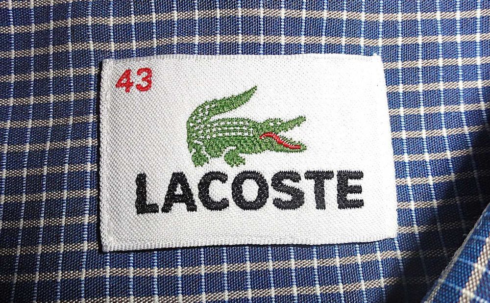 LACOSTE - Oryginalna koszula letnia - Rozmiar XL - Sklep 500zł - OKAZJA!