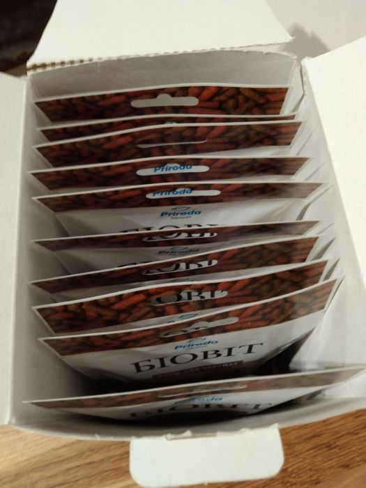 Корм для черепах Біовіт гранульований 10 упаковок