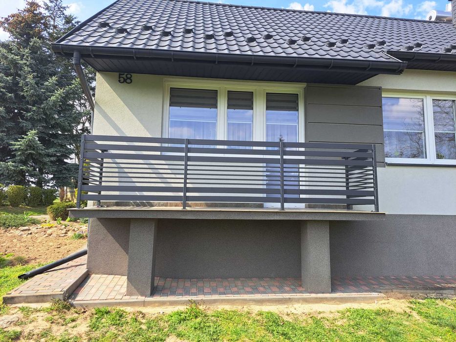balustrady balkonowe, schodowe, barierki, metalowe