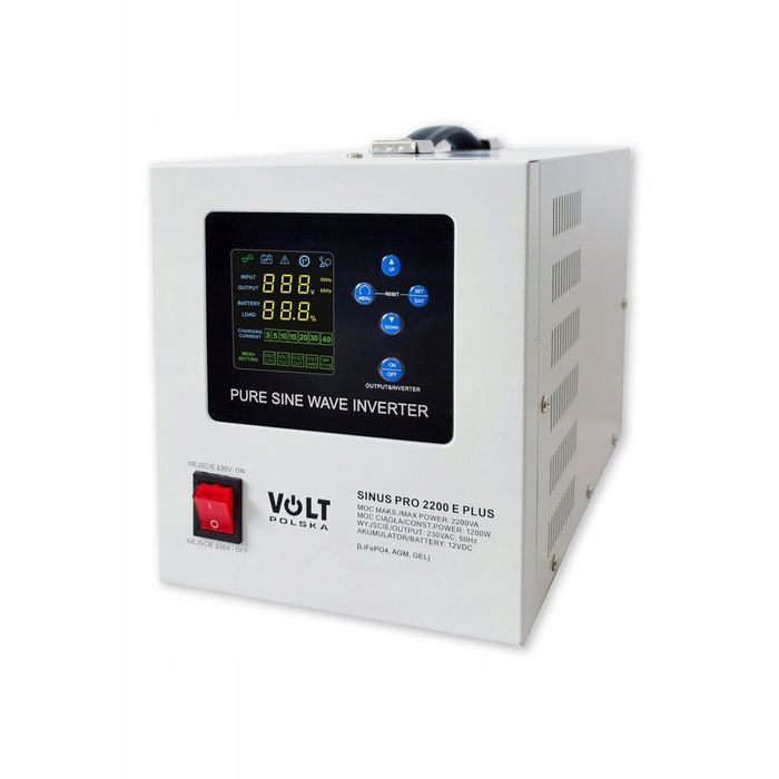 ДБЖ LIFEPO4 Volt Polska sinus pro 2200E PLUS