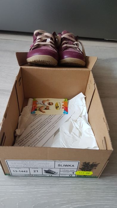 Buty trzewiki ren but rozmiar 21  buty medyczne ze skóry naturalnej