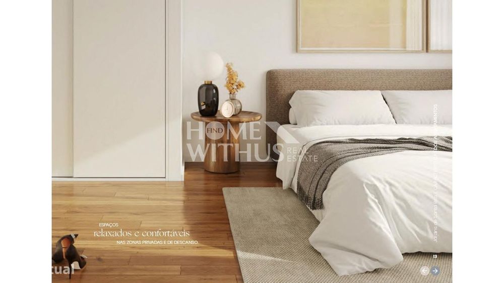 Apartamento T2 em Jardins Sta Rita