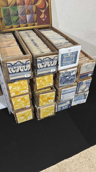 Azulejos Portugueses Antigos (Azularte) | Peças de Restauro | Seleção Premium 14x14