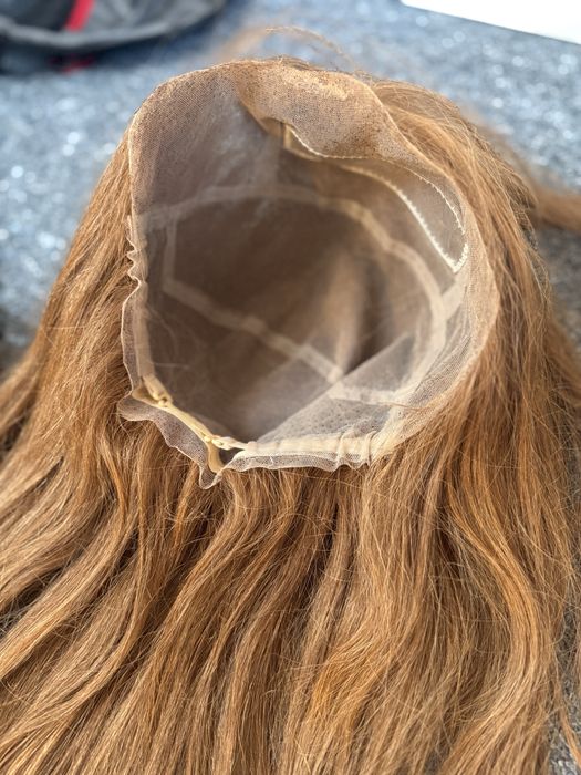 Peruka -jasny braz,wykonana na zamowienie