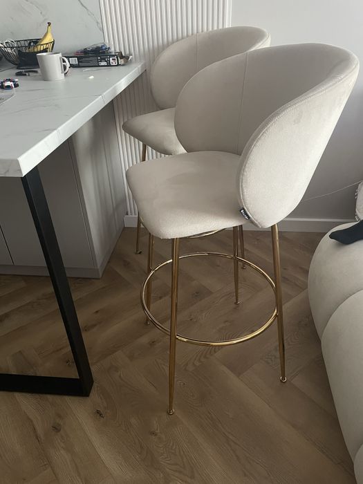 Hoker, krzeslo barowe zestaw 2 sztuk