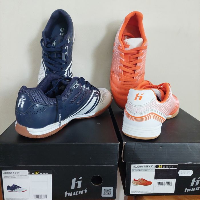 Halówki HUARI 36 i 37, buty sportowe- 2 pary
