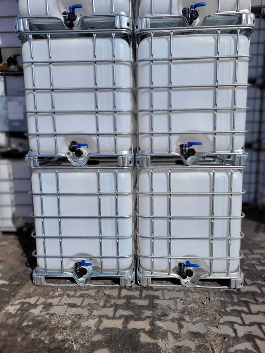 Zbiornik  IBC 1000L MAUZER atest do wody pitnej