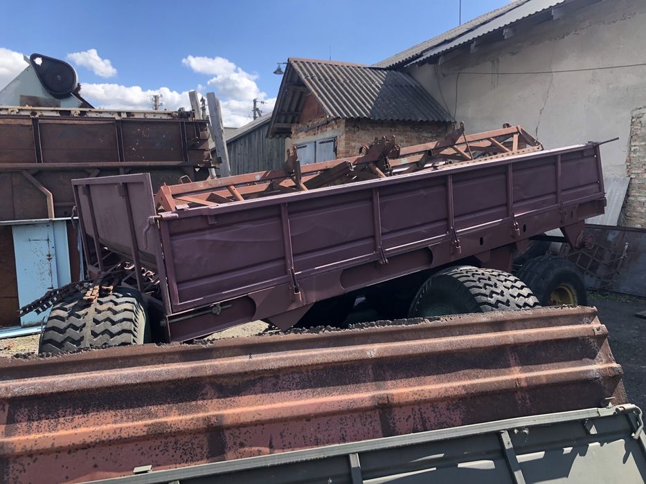 Прицеп Роу з Гноєрозкидач Причіп