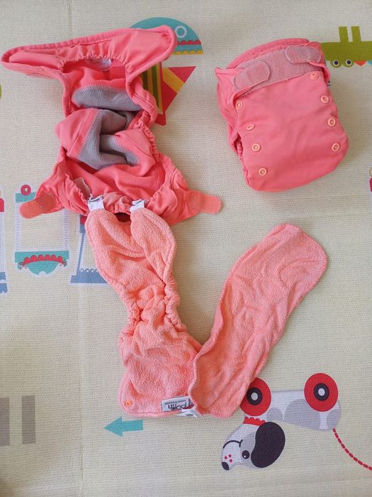 Fraldas reutilizáveis pop in close parent (10) T. único