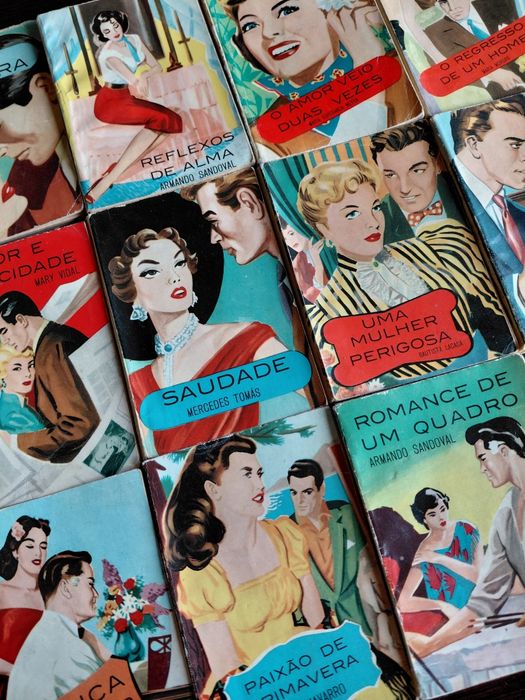 Lote antigo de livros coleção amorzinho