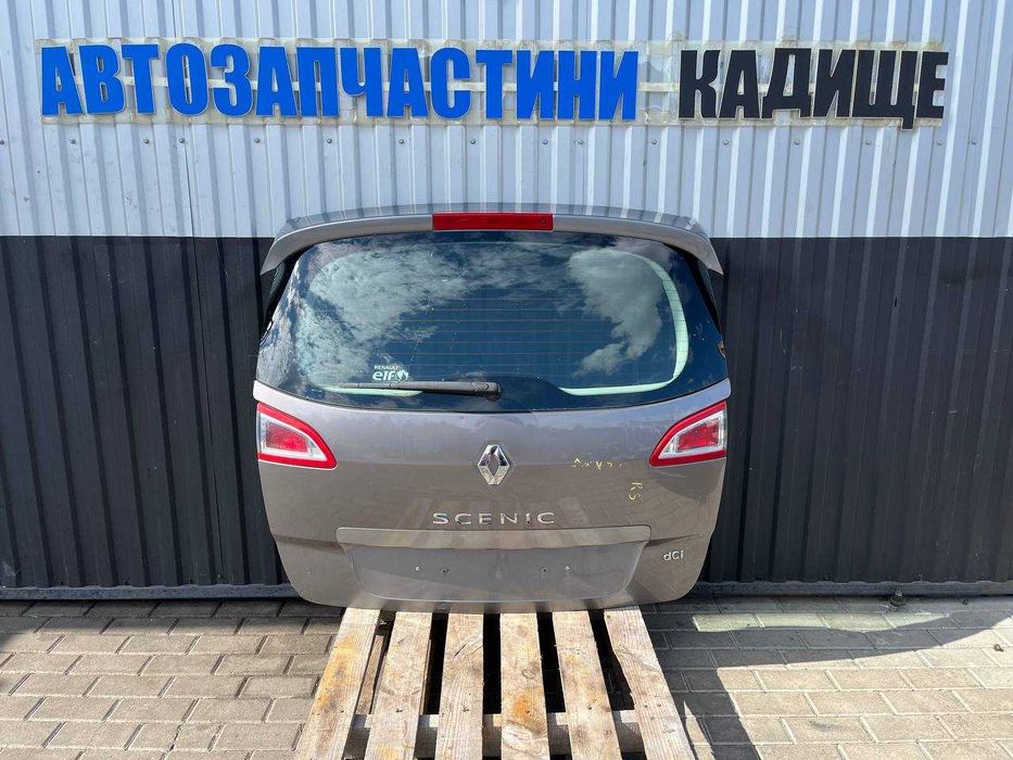Кришка багажника Renault Scenic 3 Ляда Рено Сценік 3 (2009-2015)