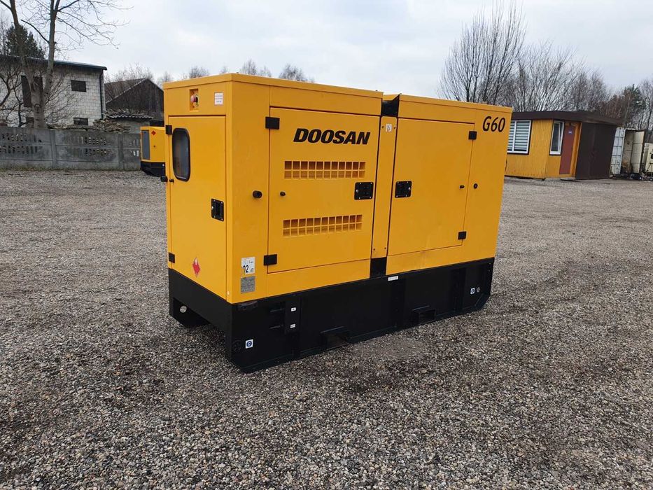 Agregat Prądotwórczy DOOSAN 60 KVA JOHN DEERE