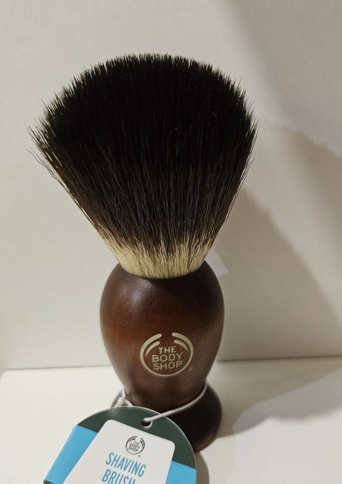 The Body Shop Чоловіча дерев'яна щітка для гоління. Помазок  гоління