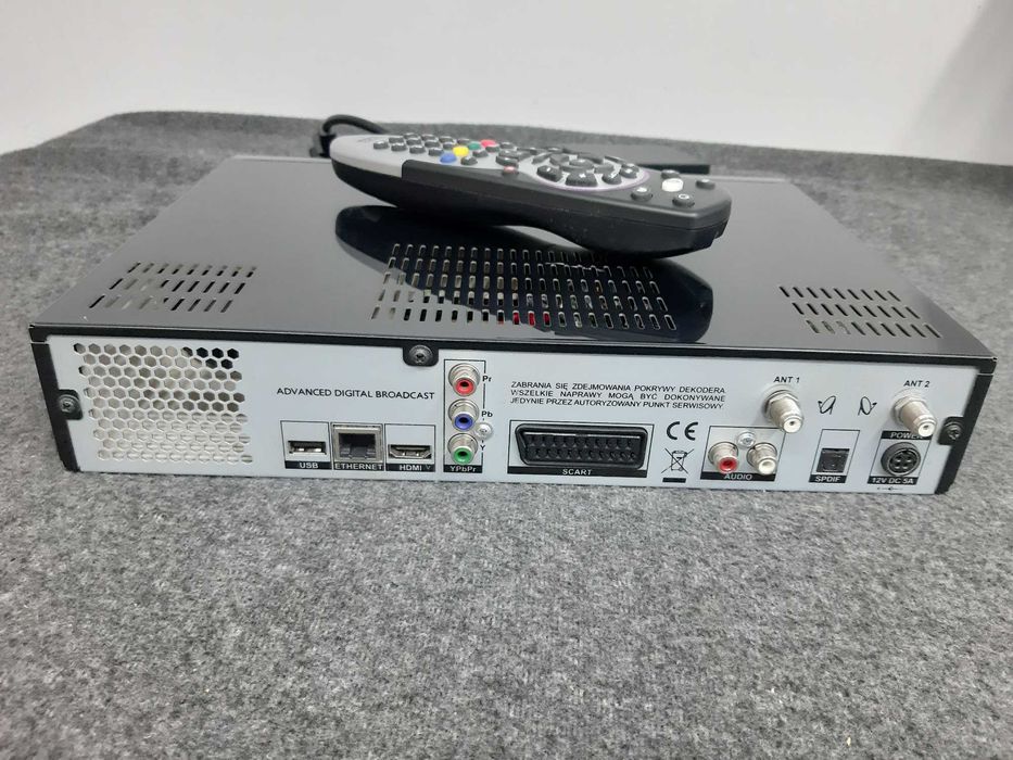 Dekoder nBox BSLA dysk 500GB, Enigma2 cccam, nowe kondensatory