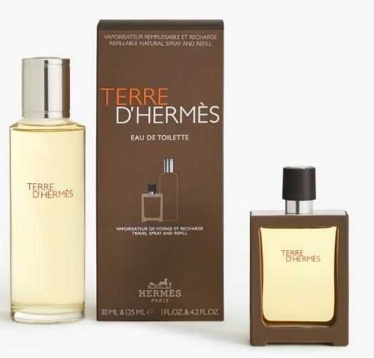 Hermes Terre D`Hermes Edt 125 ml + Edt 30 ml woda toaletowa folia