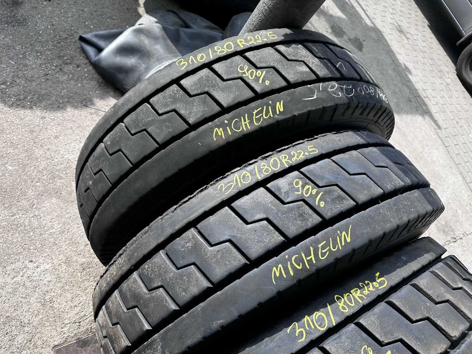 4X Opony Ciężarowe 310/80R22.5 315/80R22.5 Michelin X TERMINAL-T (90%)