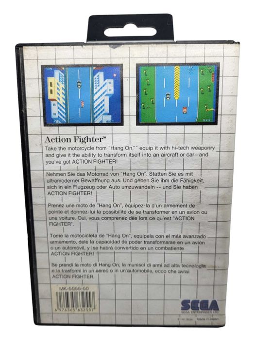 Action Fighter Sega Master System MS