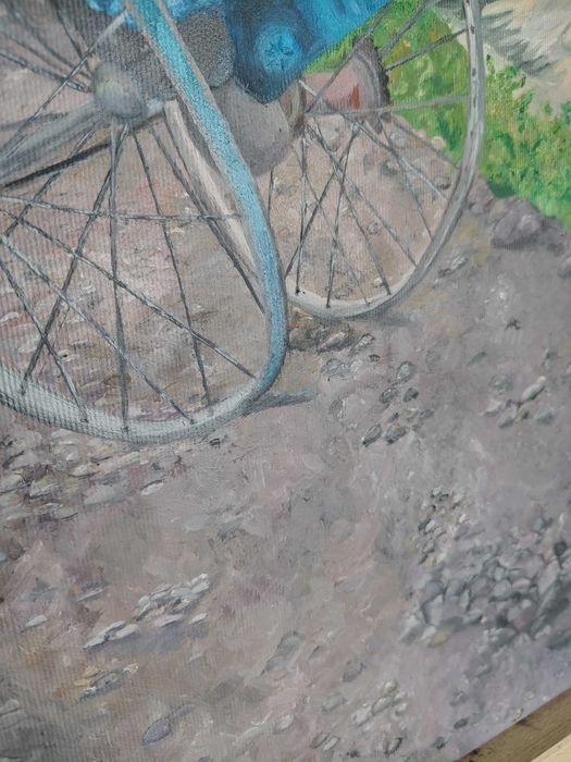 Olejny obraz "Fearless"