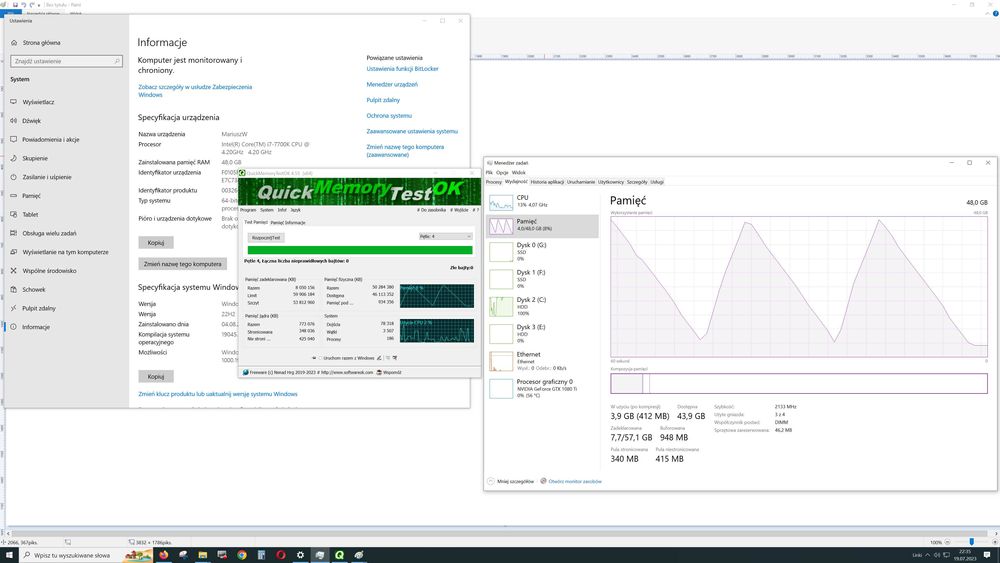Pamięć DDR4 HyperX Fury 16 GB (HX421C14FB/16) ramy