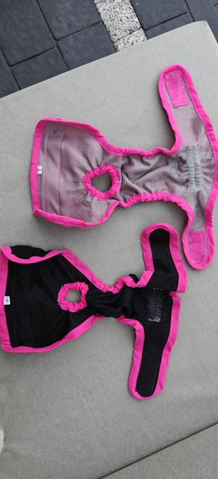 Majteczki dla suczki pieska różowe S