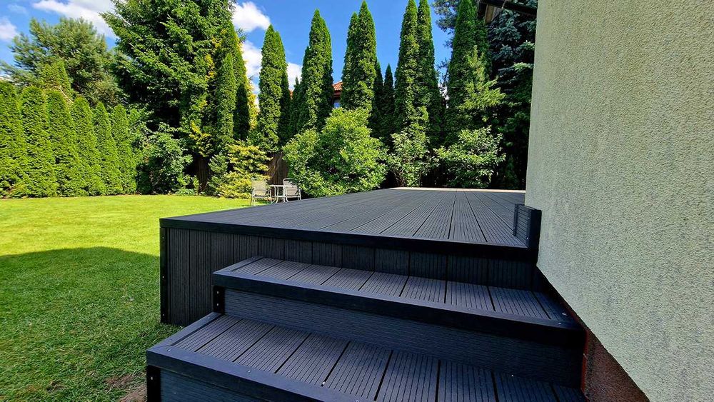 Монтаж Терасної дошки ДПК Renwood Bruggan Polyroot Працюємо з ПДВ