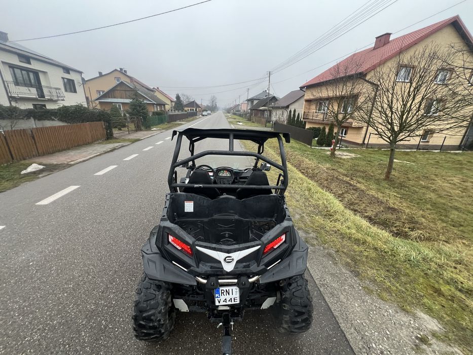 Buggy Cf-Moto 800 Z-force kat. B + pług