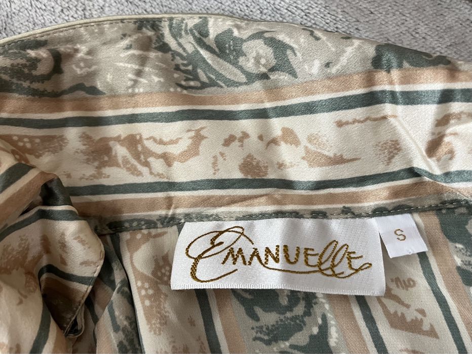 Szlafrok podomka  jedwabna rozm S