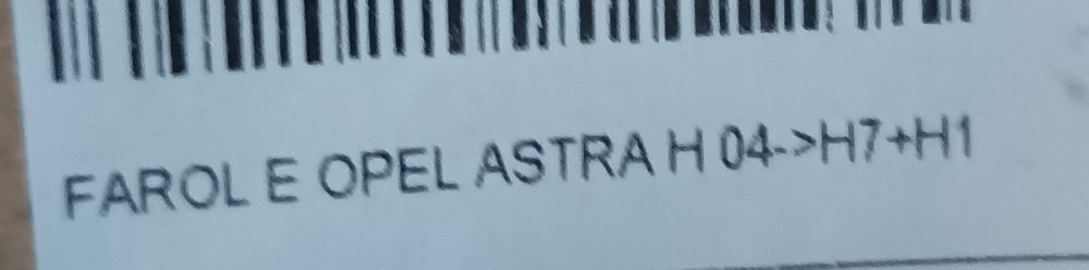 Opel Astra H - Material