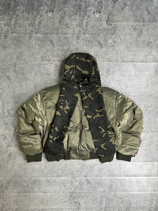 Бомбер капюшон шарф MA-1 куртка курточка пуховик камо зіпка металік