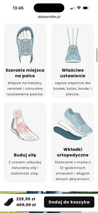 Nowe buty ortopedyczne firmy ortoflex