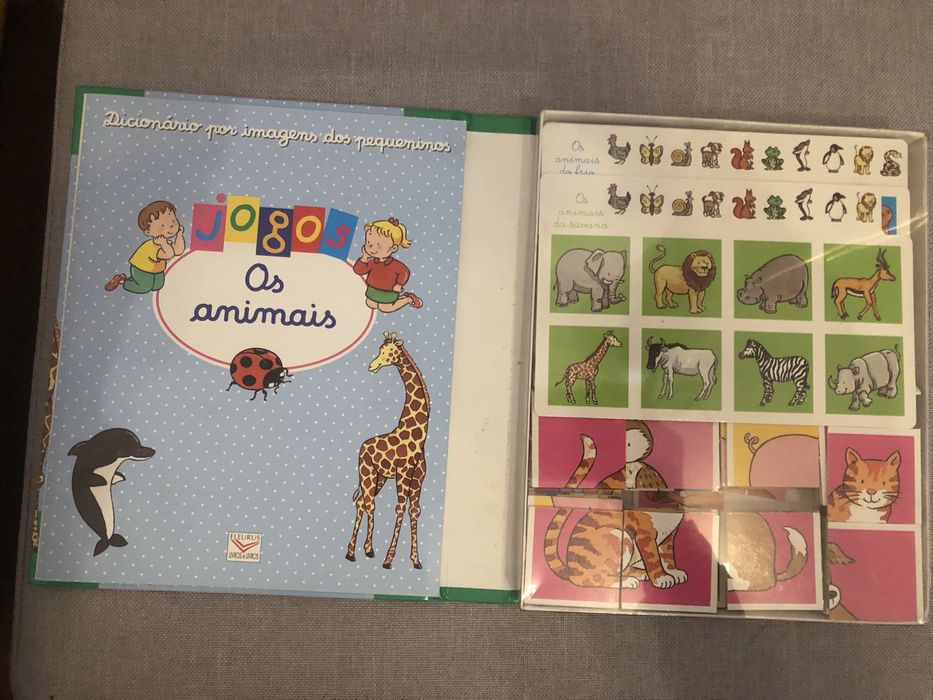 Dicionario por imagens dos pequeninos Jogos os animais