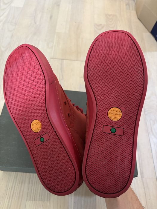 Чоловічі чоботи Timberland Adventure 2.0 Cupsole Chukka Red шкіряні