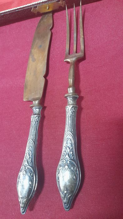 Prata talheres trinchar