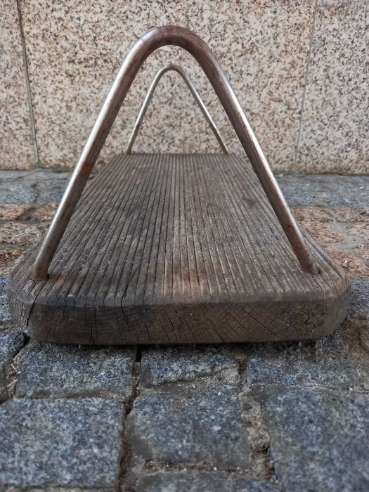 Assento de madeira para baloiço