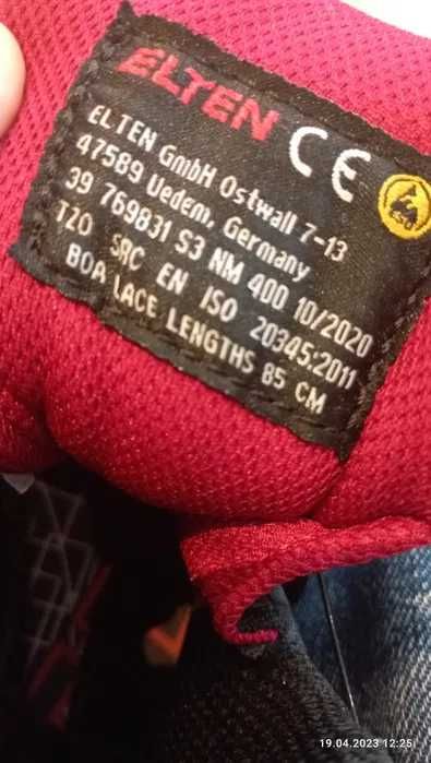 buty  Elten Sander Boa rozmiar  38 rozmiar 39 nowe