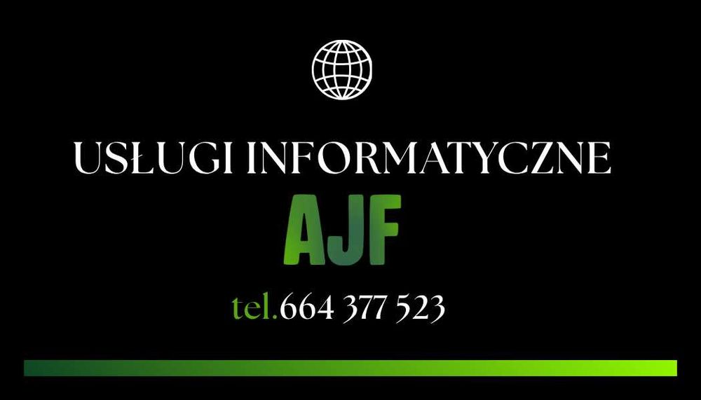 Informatyk Usługi informatyczne Łódź + kamery, domofony, FaceFusion AI