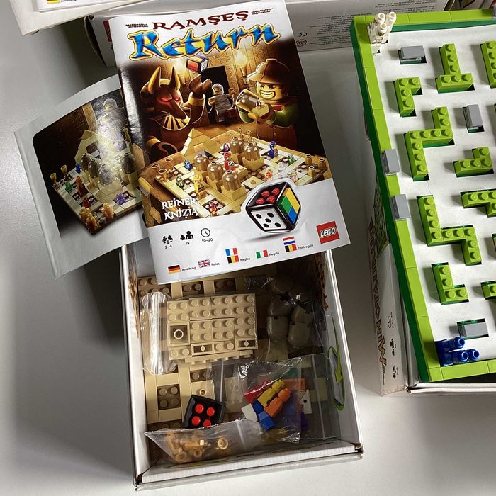 Настільні ігри Lego, Harry Potter та інші