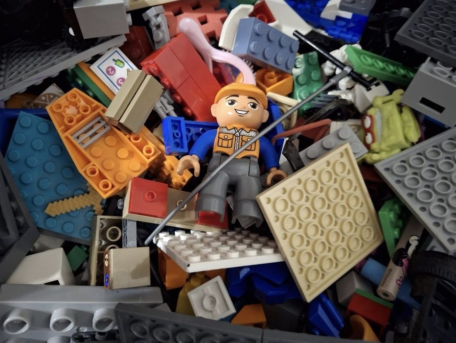 Mega duży zestaw oryginalnych klocków LEGO DUPLO