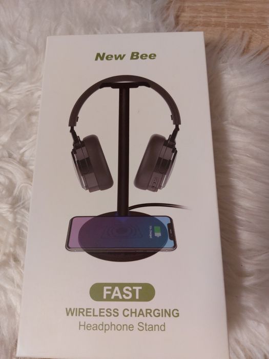 Ładowarka indukcyjna Stojak na słuchawki NewBee Iphone15 Samsung