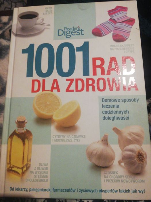 Książka 1001 rad dla zdrowia
