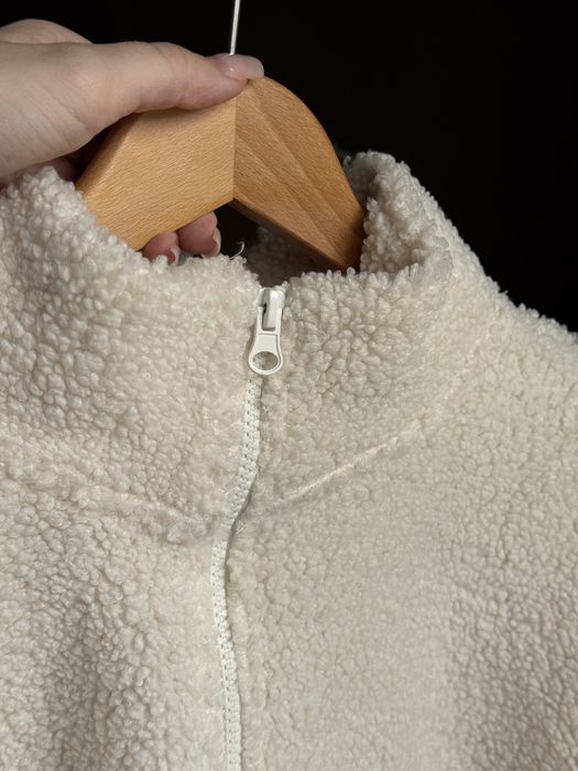 Bluza z misia z suwakiem u góry H&M rozmiar L nowa oversize