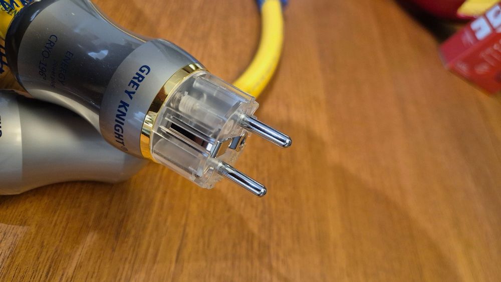 Przewód zasilający 230V  audio Hi-End 3x6,15 mm2 -dł. 1,0 m