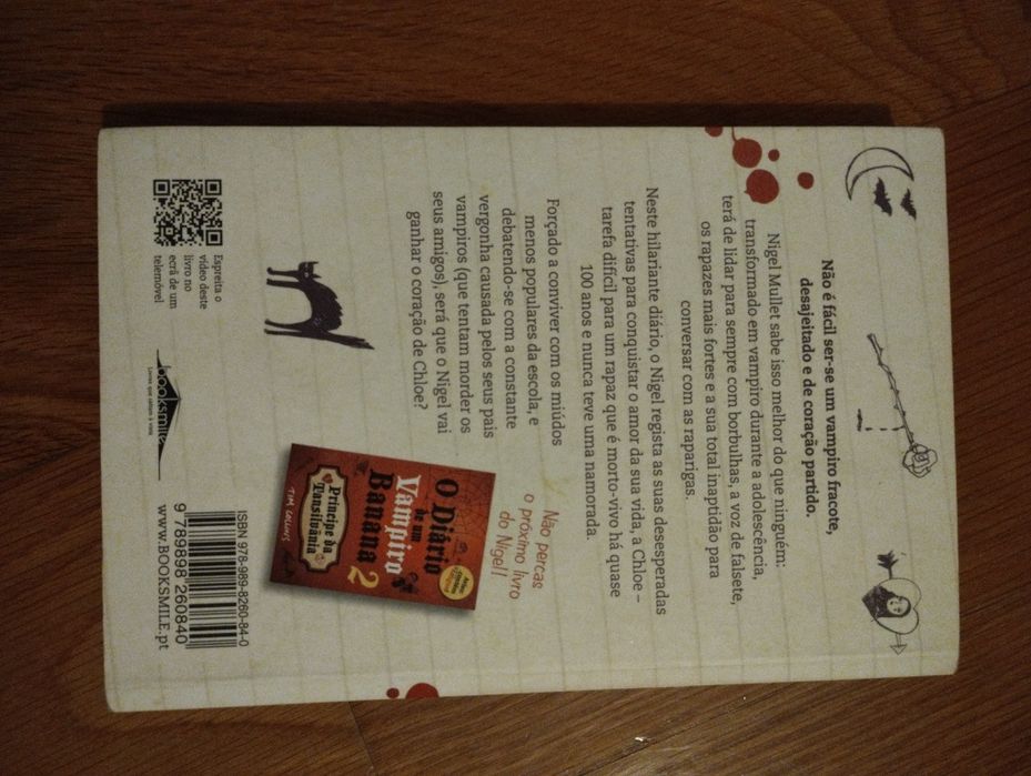 Livro: O diário de um Vampiro Banana